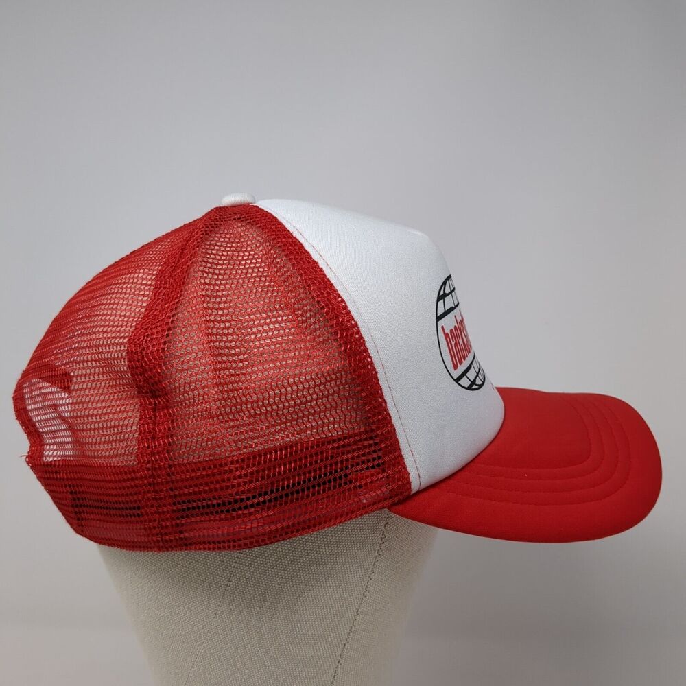 Backstreet Boys DNA World Tour Snapback Trucker Hat Red OS Mesh Back 6 Panel - Picture 4 of 8